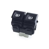 Bouton de lève-vitre Double bouton de commutation de fenêtre électrique pour avant droite 254118044R, pour Renault, pour Clio 4 IV, pour OPEL VIVARO B, pour KASTEN, pour COMBI