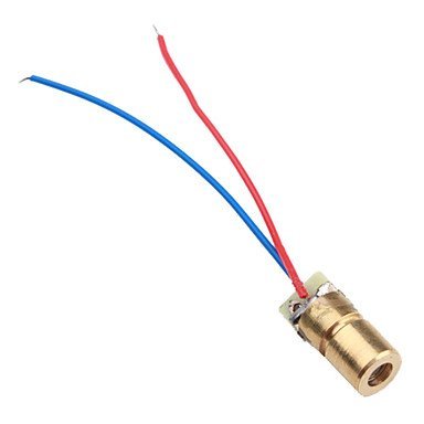 Pro3D Mini 650nm 6mm 5mW Laser Dot Diode Module