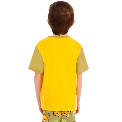 Disney Lion King Pajamas | Simba Boys Short Pajamas | Summer PJs For Boys4