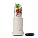 Nutribullet Pro 900 - Frullatore Multifunzione, Frullatore per Smoothie Nutrienti, Frutta e Verdura, Design Compatto, Uso Facile e Pulizia Veloce, 900W, Bicchiere 710ml, Mineral Tortora (NB904MASN)