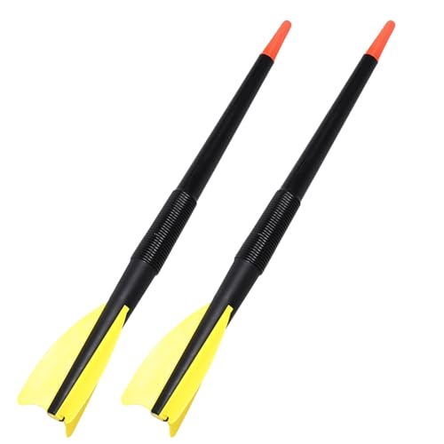 Javelot en plastique ABS jaune BESPORTBLE pour entraînement et initiation au lancer