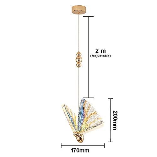 Lampe de lit nordique et lustre de luxe pour escalier moderne