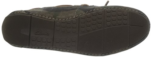 Clarks Marcos Edge, Mocassini Uomo, Verde (Vert