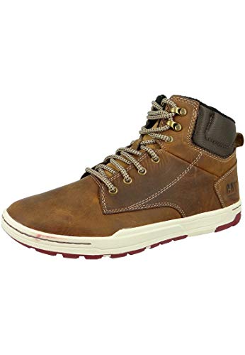 Cat Footwear Colfax Mid, Sneakers Hautes Homme, Marron (Dark Beige), 43 EU