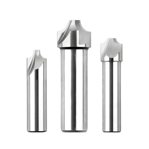 Corner Rounding End Mill R Angle Fillet Radius Quarter Circle Cutter R1 R2 R3 R4 R5 R16 Milling Machine Tool(R3.5-2F)