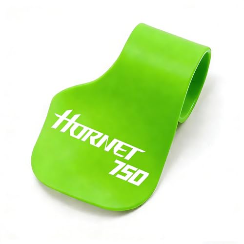 Poignée de guidon de moto verte pour Honda Hornet 750 idéale pour longs trajets