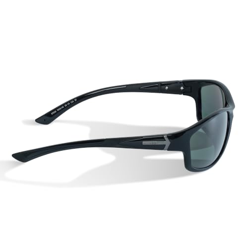 Image of B.N.U.S Non-Polarized Corning Glass Lens Wrap Around Sunglasses Men Women | UV Protection Scratch-Resistant Multi-Color Paint-Free Light Grilamid Frame Running Cycling Sport Fit