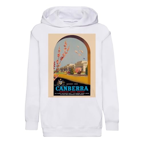 Sweat à capuche enfant Canberra robuste contre le froid et doux pour la peau