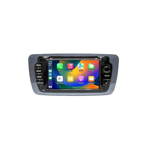 CarPlay Android Auto �p�̃V�[�g�p�A�p�̃C�r�T 6j 2009-2013 4G WiFi �}���`���f�B�A GPS �i�r�Q�[�V���� �A���h���C�h�I�[�g(T10 6-128GB CAM)