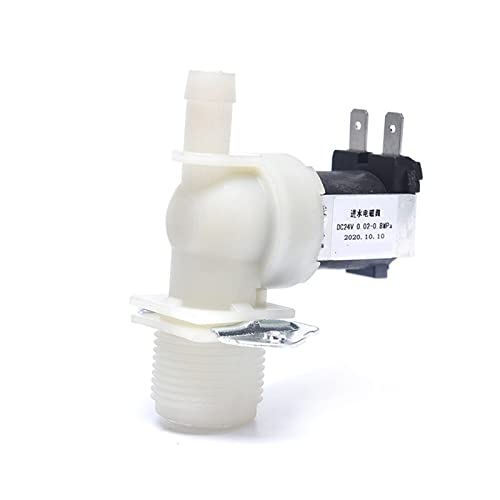 Vanne électromagnétique d'eau plastique AC220V normalement fermée vidange - 5