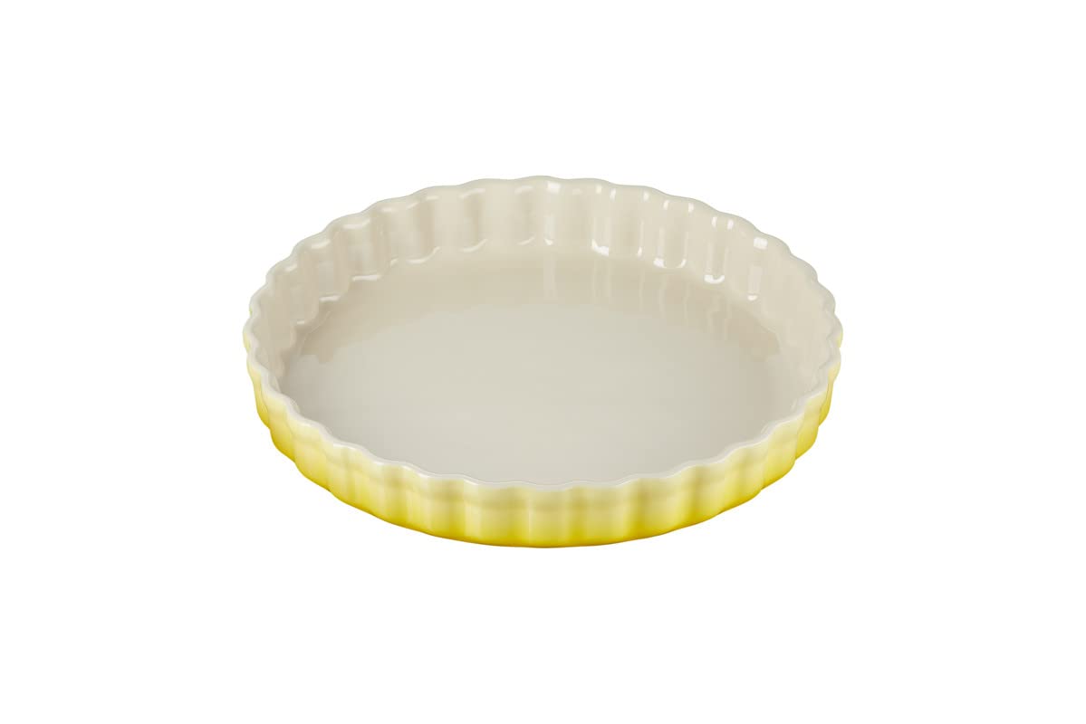 Le Creuset Tarteform aus Steinzeug, 28 cm, 2.1 Liter, Citrus, 71120284030001