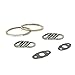 Front Rear Twin Turbocharger Gaskets Ring Kit for BMW N54 135i 335i 535i xDrive 3.0L