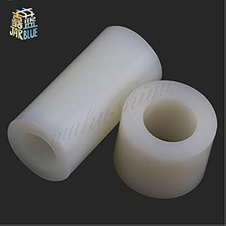 Screw 1000pcs M42/3/4/5/6-30mm White Nylon ABS Non-Threaded Spacer Round Hollow Standoff Washer ID 4.2mm OD 7mm PCB Board Screw Bolt - (Size: M4, Length: 22mm)