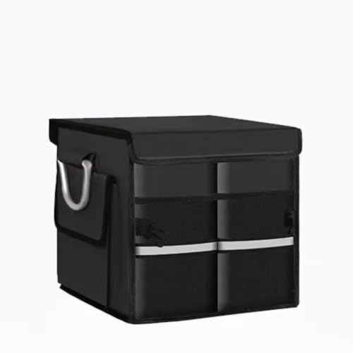 Organisateur de coffre voiture pliable grande capacité 72L boîte rangement tissu Oxford robuste