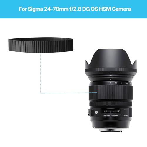 Bague de rechange pour objectif Sigma 24-70 mm f/2.8 en caoutchouc - 3