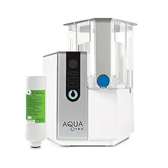 AquaTru Classic Alkaline Countertop Water Filter System for PFAS & Other Contaminants with 4-Stage Ultra Reverse Osmosis Technology (No Installation Required) (AquaTru Classic Alkaline (Old SKU))