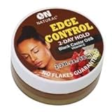 ON NATURALS 2 Day Hold Edge Control 2.3 Fl oz (BLACK CASTOR OIL & VITAMIN E)