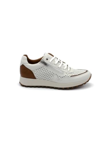 KangaROOS K583 Deportiva Piel con Cremallera Mujer Hielo 39