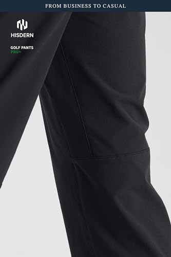 HISDERN Golf Rain Pants Black