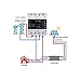 4P 100A Three-Phase Energy Meter with Two-Way Automatic reclosing Protector Relay Switch(with Leakage)