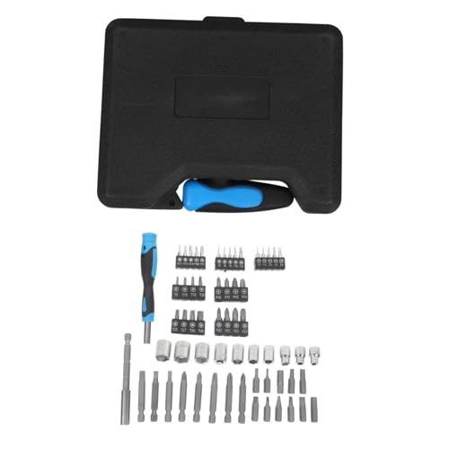 Homoyoyo 63 Piezas Juego De Destornilladores Portapuntas Hexagonal Herramienta De Extracción De Pasadores Kit De Herramientas De Extracción De Terminales Conductor Puntual El Plastico