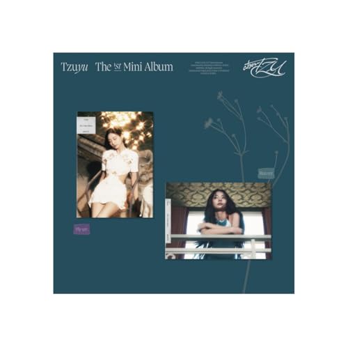 Tzuyu Twice abouTZU 1st Mini Album CD avec poster plié et bonus de précommande