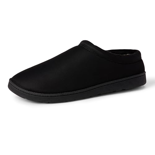 Amazon Essentials Mens Sherpa Clog Slippers Black 13