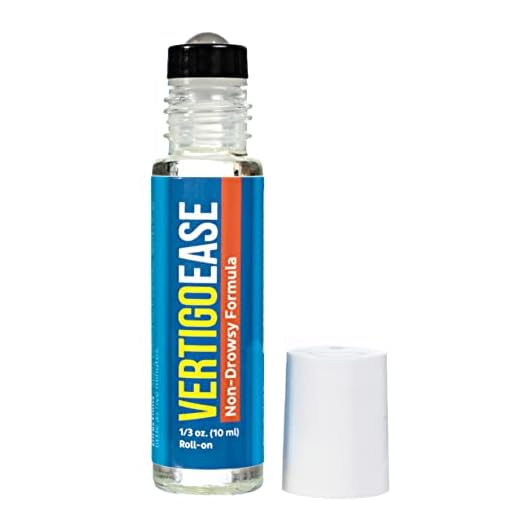 Basic Vigor Vertigo Ease Roll-On (10ml) - Natural & Fast-Acting Vertigo Relief, Nausea Relief & Dizziness Relief with Lavender, Ginger, Frankincense & Essential Oils - Combat Travel Sickness