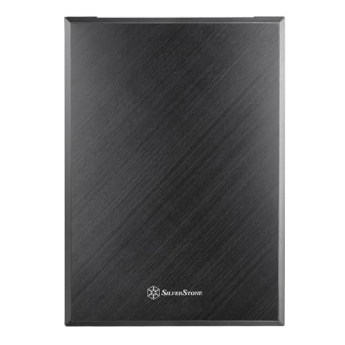 Gabinete para PC SilverStone Technology SUGO 17 Negro, formato shoebox, compatible con Micro-ATX, Mini-ITX y Mini-DTX, modelo SST-SG17B miniatura 2