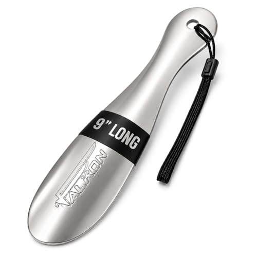 FALKON Shoe Horn 9 Inch Metal - Heavy...
