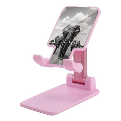 Support de téléphone portable pliable bureau réglable smartphone éléphant