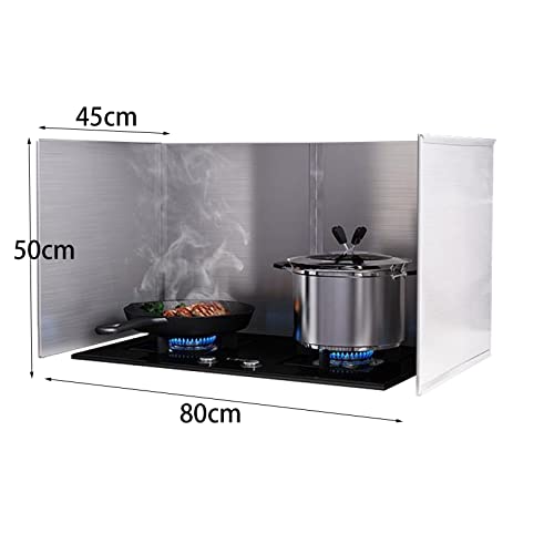 Protector de aceite para estufa duradero en acero inoxidable macizo para trasera 8
