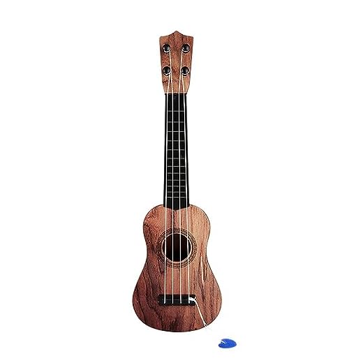 Ukelele de Juguete para Niños de 41 cm/16,1 Pulgadas, Guitarra de 4 Cuerdas, Mini Guitarra para Niños, Juguete Educativo para Niños Pequeños, Niños, Niñas y Principiantes. (#1)