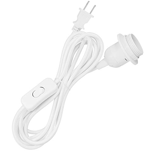 Kwmobile 52618.113.01 Plug-In Light Cord - 15Ft Long Fabric Pendant Lamp Cable thumb #6