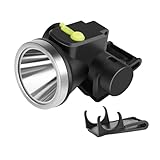 APLVFFZH Headlampe Mini LED Helmlampe Tragbar Sensormodus mit Ladeclip für Nachtschweißen Nachtfischen Reparatur, mit Schnalle