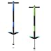 Leitee 2 Pack Pogo Stick for Kids Age 6 and Up, Suitable for 40-80 lbs, Soft Foam Jump Stick, Pogo Stick for Beginners Kids Exercise Body Balance Keep Healthy (Green and Blue)