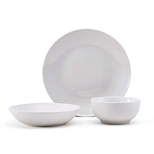 Studio Nova Porcelain 18-Piece Dinnerware Set, Service For 6, Alexis #TOP1