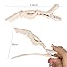 Ondder 24 Pack Alligator Hair Clips for Styling Sectioning Large Salon Pro Hair Clips for Barber Clips for Hair Coloring, Cutting, Sectioning Big Gator Clips Hair Styling Accessories for Women Men