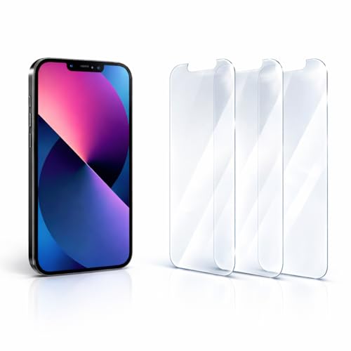 Generico Vetro Temperato 3 Pezzi per iPhone 13/13 Pro /14