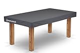 Höchste UV-Stabilität Wettertuete.de Tischplattenabdeckung Gartentisch 200x100x15 cm (BxLxH) wasserdicht, atmungsaktiv, verschweißte Nähte, UV-Schutz, Schutzhülle, Abdeckplane, Abdeckhaube Holztisch