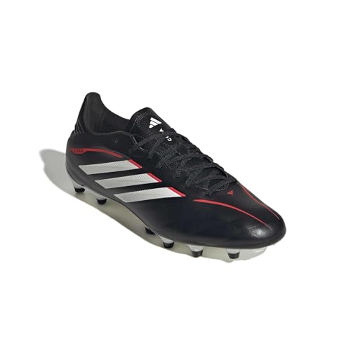 adidas Unisex-Adult Copa Pure Iv League Firm Ground/Multi Ground Footb, Black/White/Lucid Red, 6.5 - image 4