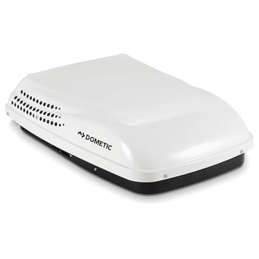 DOMETIC AIR CONDITIONERS 640310CXX1J0 Standard Dometic Penguin II Low-Profile Upper Unit RV Air Conditioner-11.000 BTU, Black