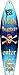SMART BLONDE Pirate Quarters Novelty Mini Metal Surfboard MSB-037