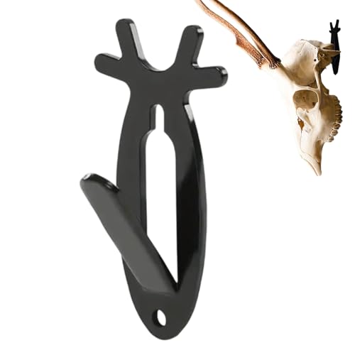 Mount Skull Hanger - Hirschkopf-Aufhänger, Antilopenschädel Wandhalterung für Home Office, einfach zu bedienende Display-Funktion, Wanddekor-Werkzeug, Totenkopf-Zubehör für begeisterte