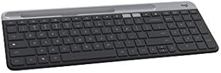 Logitech K580 Slim Multi-Device Wireless Keyboard for Chrome OS - Bluetooth/USB Receiver, Easy Switch, 24 Month Battery, Desktop, Tablet, Smartphone, Laptop Compatible