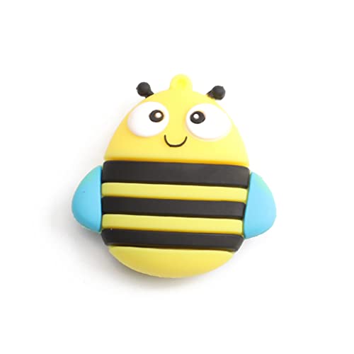 Hsthe Sea Unidad flash USB, 32G de dibujos animados lindo patrón USB 2.0 de alta velocidad Memory Stick Disco de memoria pulgar Unidad portátil para almacenamiento de datos (abeja)