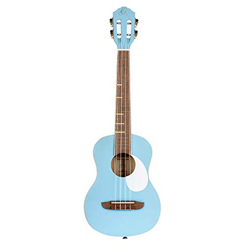 Ortega Guitars Ukulélé Ténor bleu – Série Gaucho – housse incluse – corps Agathis (RUGA-SKY) - Les Beatles, Paul McCartney, John Lennon, RIngo Starr, George Harrison Ortega Guitars Ukulélé Ténor bleu - Série Gaucho - housse incluse - corps Agathis (RUGA-SKY) – Image 3