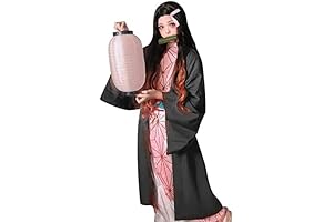 Exquisite Nezuko Shinobu Demon Slayer Cosplay Costume for Kids and Adults