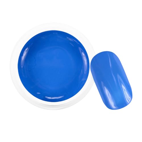 Ocibel – Gel UV/LED color neón azul – 5 ml – Manicura, uñas postizas y Nail Art