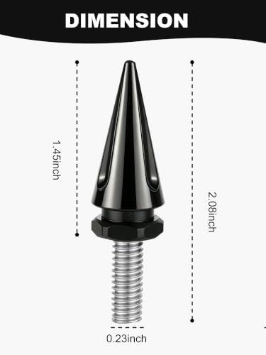 Image of Windshield Bolts, Fairing Bolts Fit for Harley Touring 1996-2013 | Compatible for Harley Street Glide, Ultra Classic, Ultra Limited, Tri Glide, Electra Glide, Windscreen Screws, Black